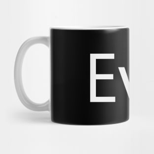 Money is evil creative artsy Mug